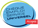 La société Adalbert services est affiliée au CRCESU. CESU bancaire ou préfinancé accepté - Loi Borloo